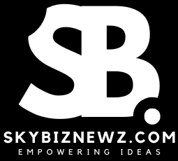 SkybizNewz Logo: A modern and dynamic design representing innovation, growth, and a forward-thinking approach in business and technology news