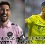 al-nassr vs inter miami lineups