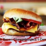 Jr Bacon Cheeseburgers 1 Cent