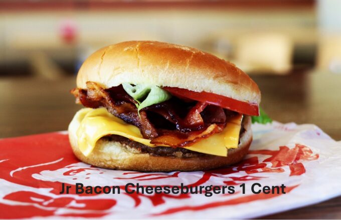 Jr Bacon Cheeseburgers 1 Cent
