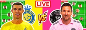 al-nassr vs inter miami lineups