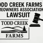 todd creek farms homeowners association lawsuit