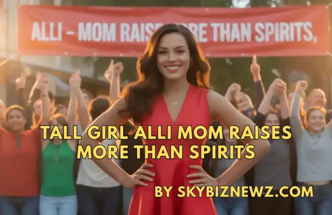 tall girl alli mom raises more than spirits