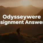 odysseyware assignment answers
