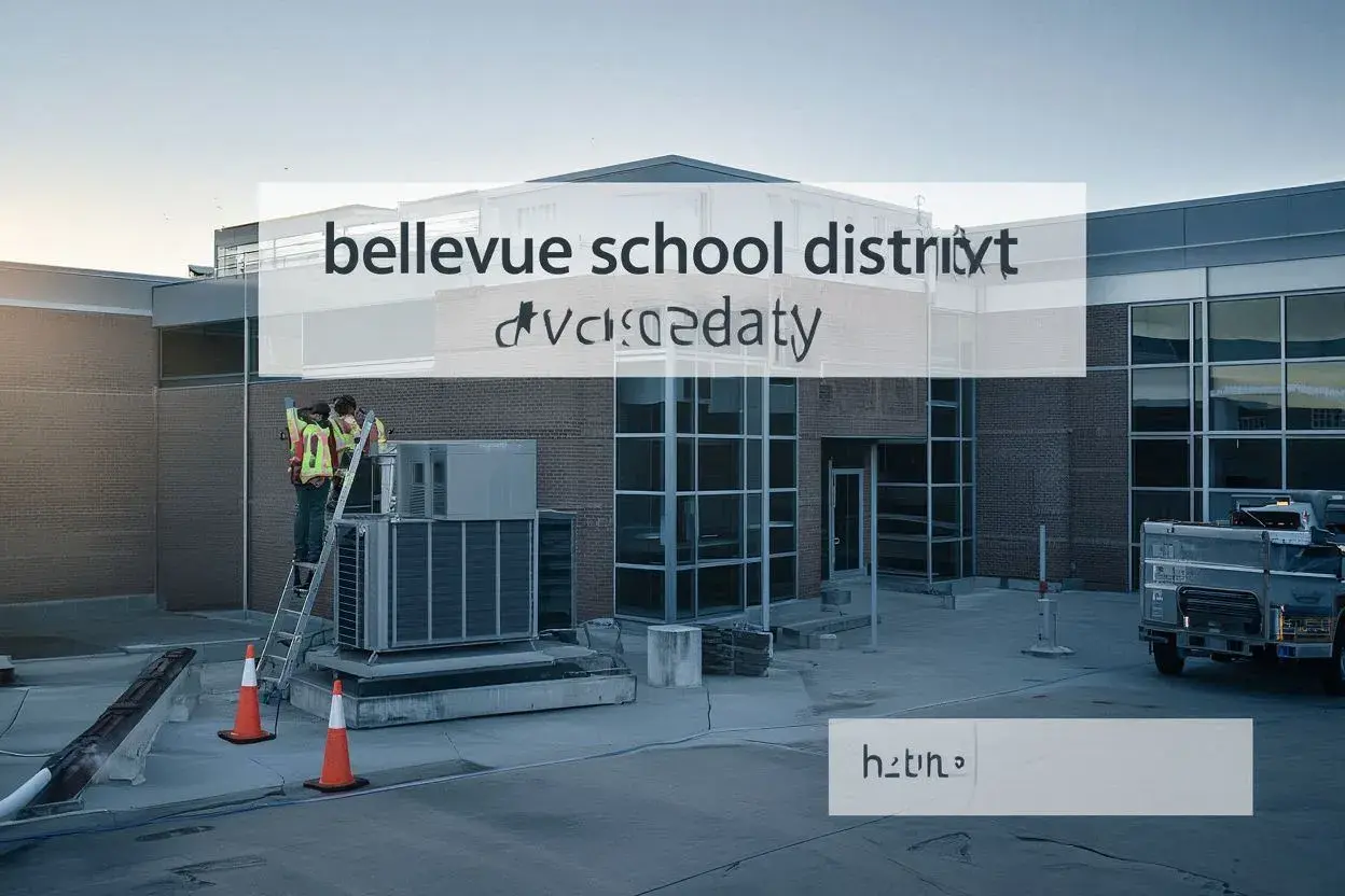 bellevue school district hvac delay