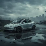 seattle abandoned tesla cybertruck