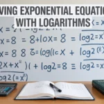 solving exponential equations using logarithms common core algebra 2 homework​
