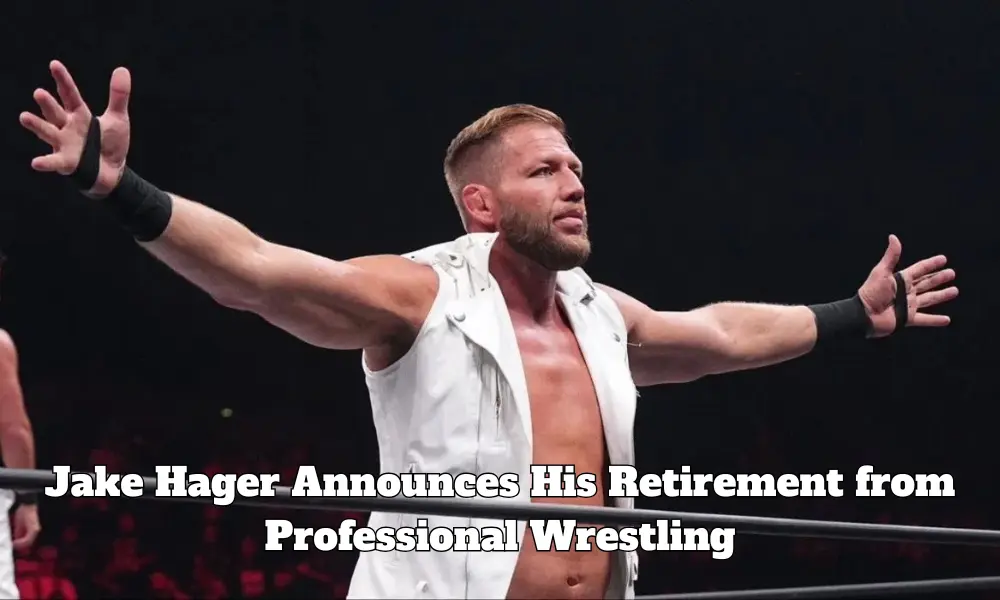 jake hager announces his retirement from professional wrestling