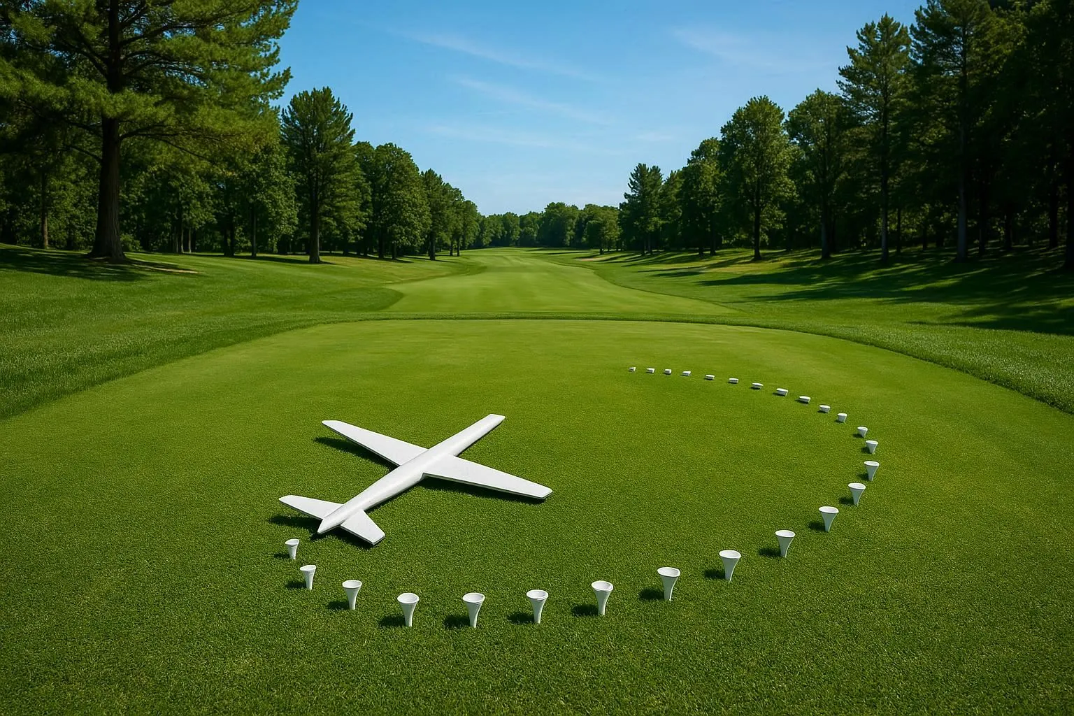 flightpath golf tees