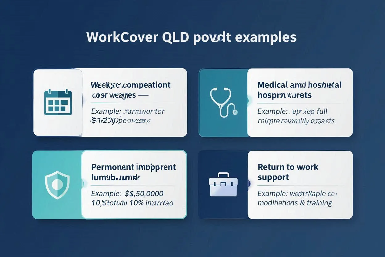 workcover qld payout examples